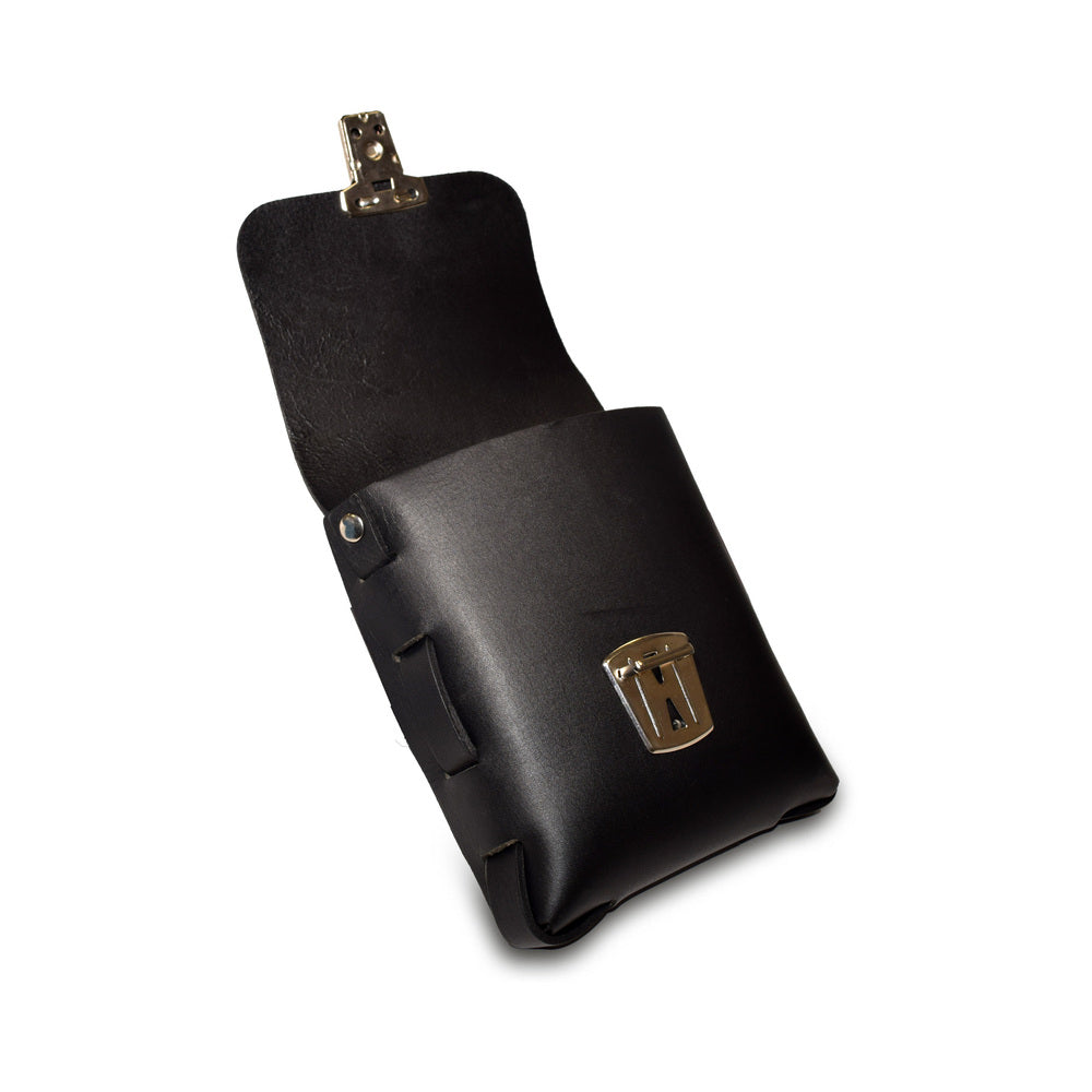 PROWLER RED LEATHER BUCKLE POUCH