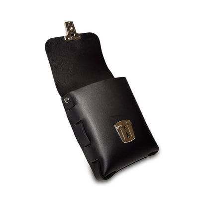 PROWLER RED LEATHER BUCKLE POUCH