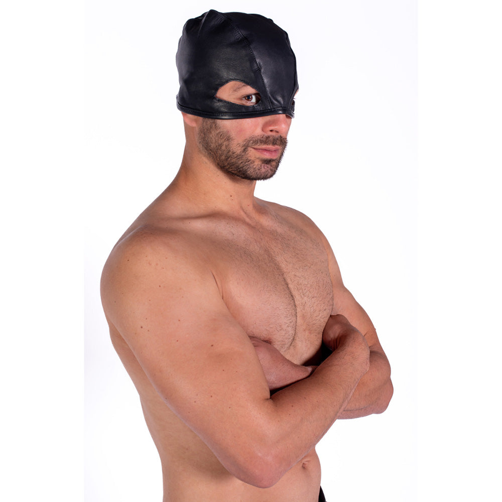 PROWLER RED - LEATHER EXECUTIONERS HOOD