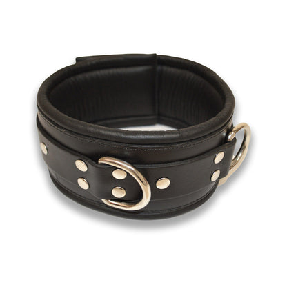PROWLER RED - COLLAR DE CUERO CON CIERRE
