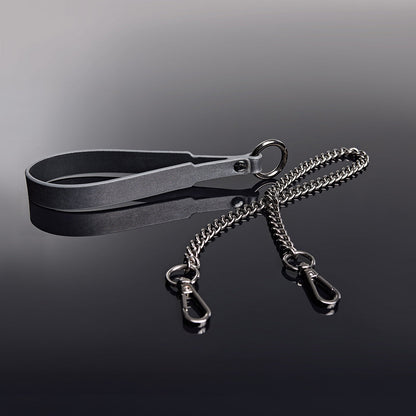 COQUETTE - PLEASURE COLLAR & LEASH GREY