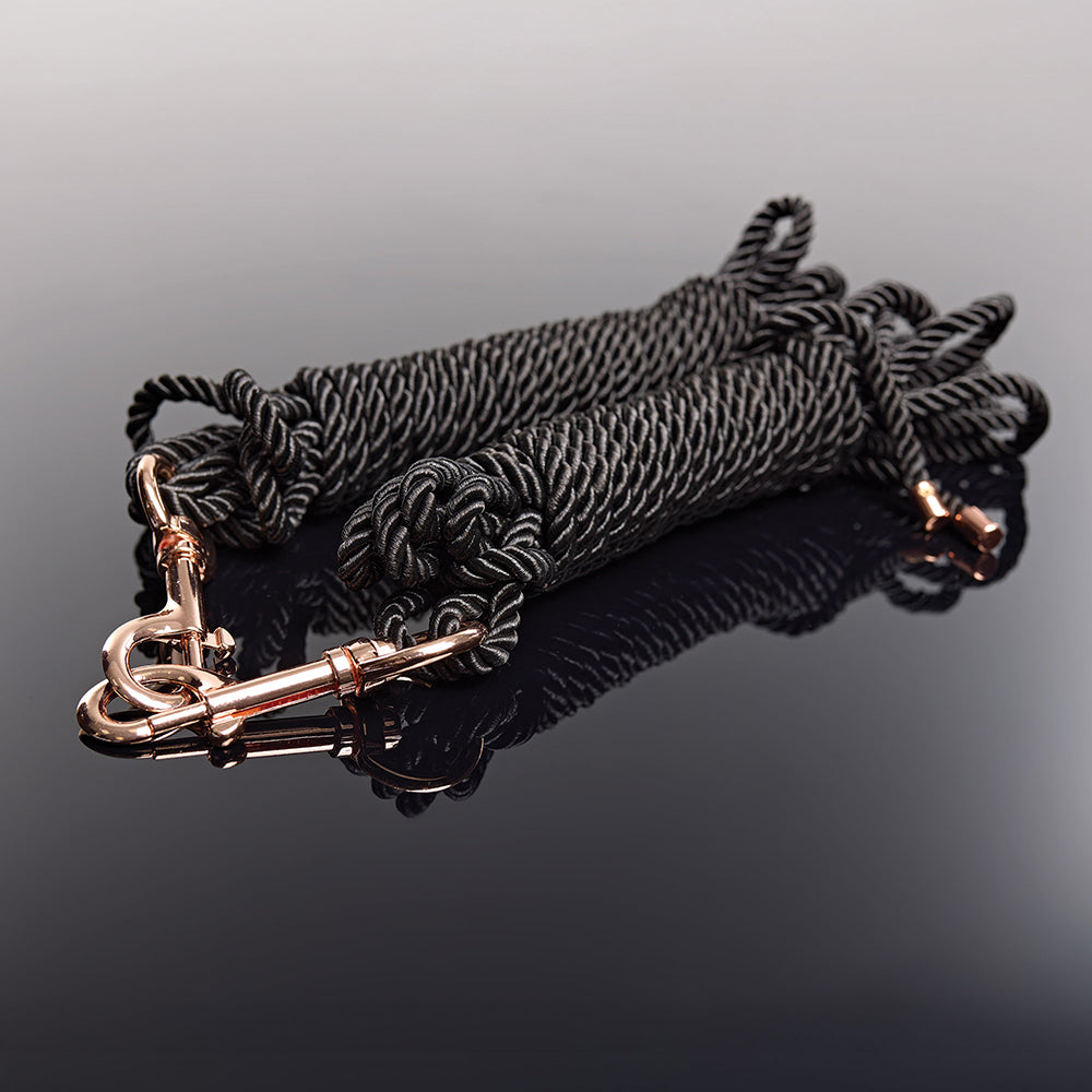 COQUETTE PLEASURE ROPE SET BLACK