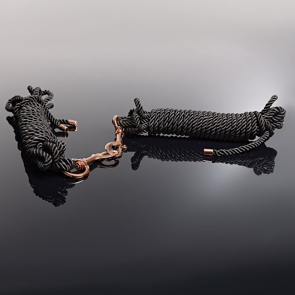 COQUETTE PLEASURE ROPE SET BLACK