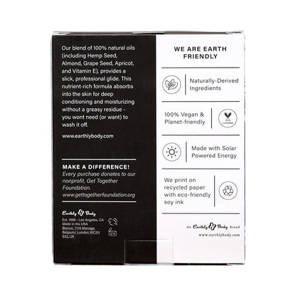 EARTHLY BODY HEMP SEED HOLIDAY MASSAGE OIL TRIO GIFT SET: MISTLETOE MISCHIEF, TINSEL TEASE, YULE BE BEGGING