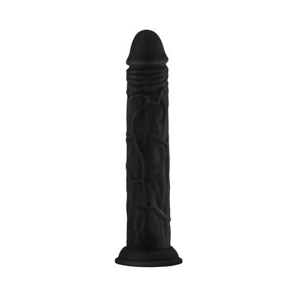 SHAFT MODEL J 9.5 IN. LIQUID SILICONE DONG BLACK