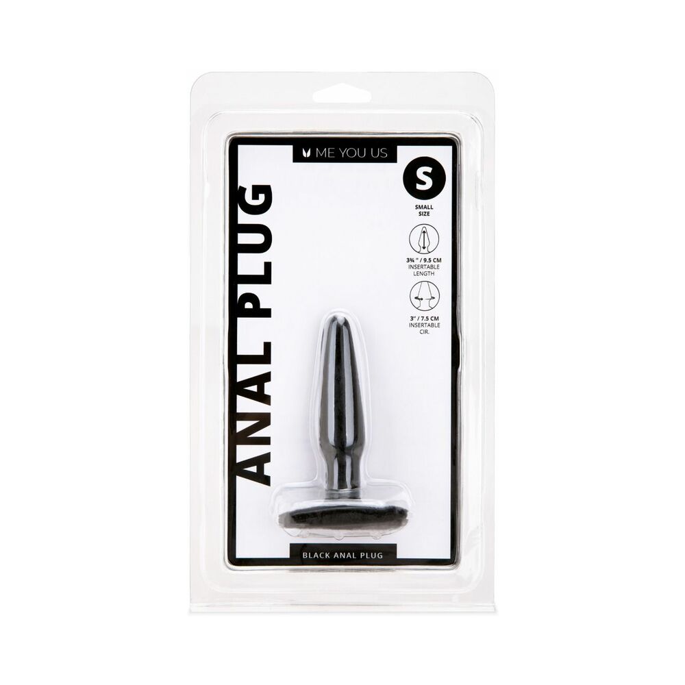 ME YOU US - BLACK SMALL ANAL PLUG