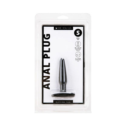 ME YOU US - BLACK SMALL ANAL PLUG