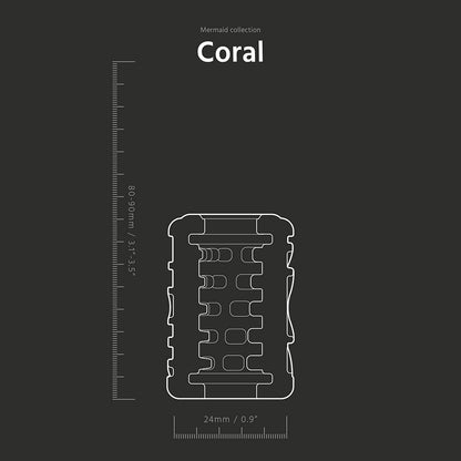 THE HANDY - MERMAID COLLECTION CORAL SLEEVE