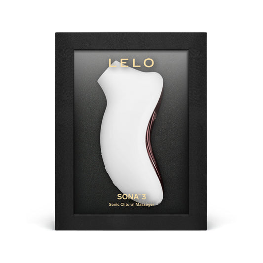 LELO - SONA 3 SONIC CLITORAL MASSAGER CREAM