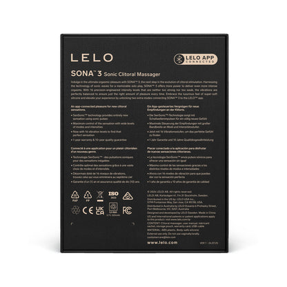 LELO - SONA 3 CLITORAL STIMULATOR PURPLE