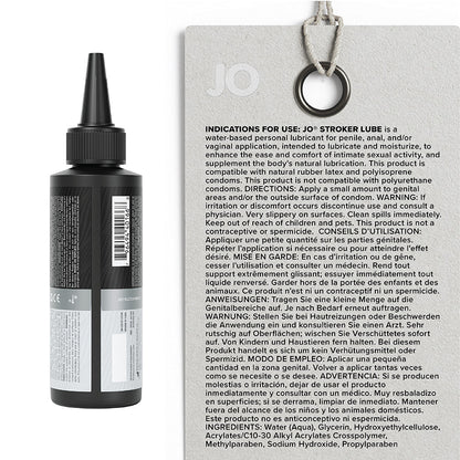 JO STROKER LUBRICANT 4 OZ.