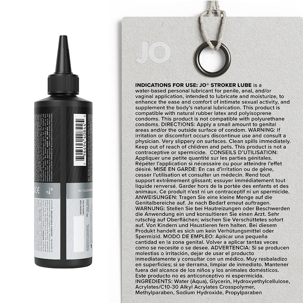 JO STROKER LUBRICANT 8 OZ.