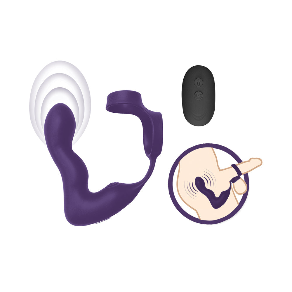 NASSTOYS - EL VIBRADOR HINCHABLE P-SPOT ROYALE MORADO