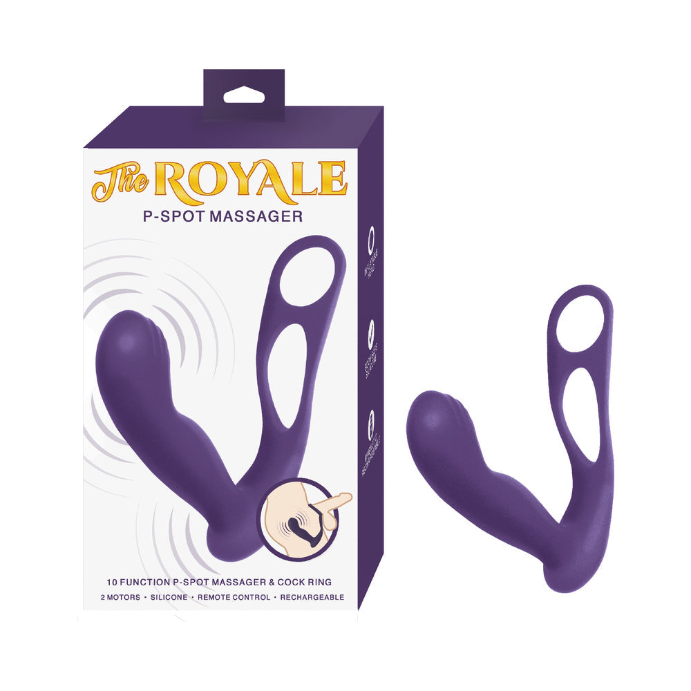 THE ROYALE P-SPOT MASSAGER PURPLE