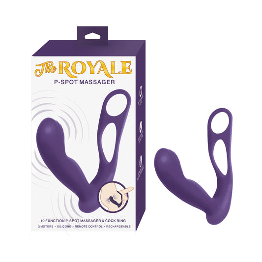 NASSTOYS - THE ROYALE P-SPOT MASSAGER PURPLE