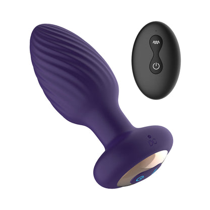 NASSTOYS - THE ROYALE ROTATING ANAL PLUG PURPLE
