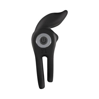 ENHANCER VIBRATING RABBIT C-RING BLACK
