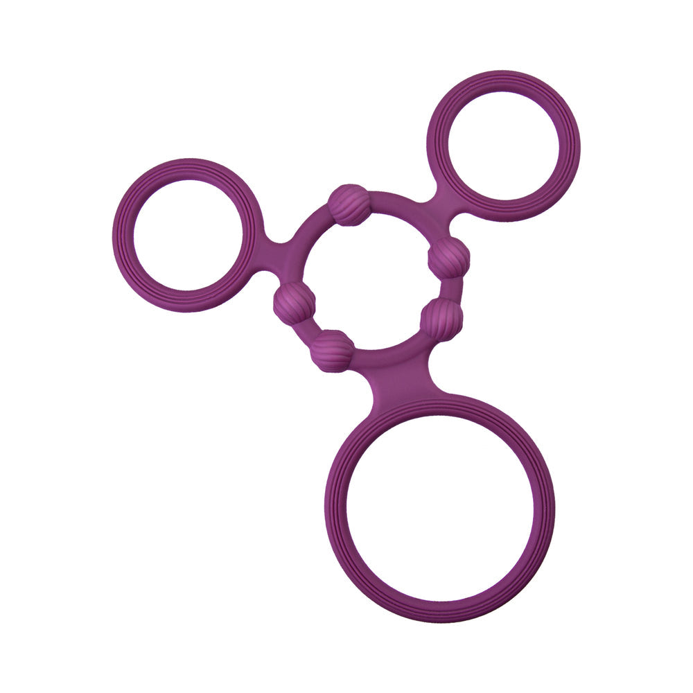 NASSTOYS - ENHANCER QUAD COCKRING RUBINE RED