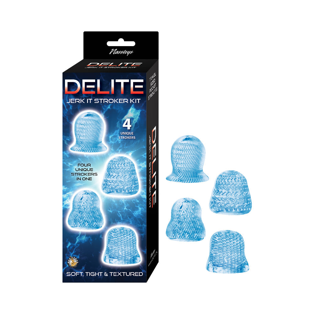 DELITE JERK IT STROKER KIT BLUE