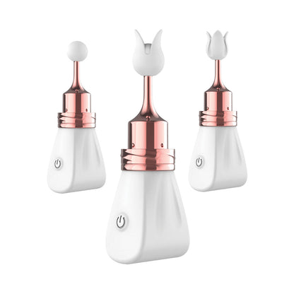 GOLD GLAM TRI-TIP VIBE WHITE