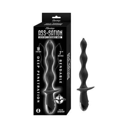 NASSTOYS - ASS-SATION DEEP DIVE CONTOURED WAND BLACK