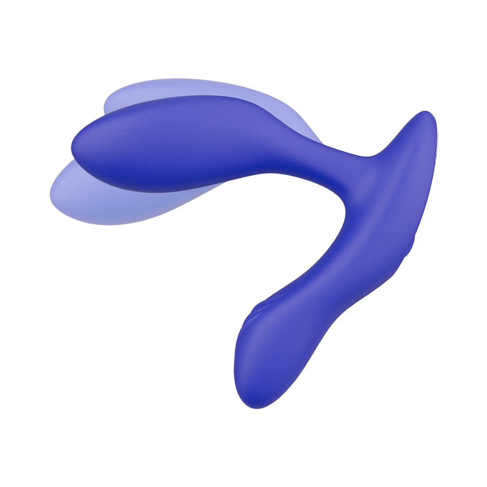 WE-VIBE - VECTOR+ DUAL STIMULATION PROSTATE MASSAGER ROYAL BLUE