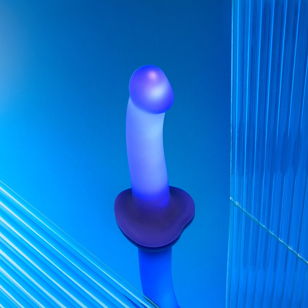 LOVELY PLANET - DILDO RESPLANDESCENTE AJUSTABLE