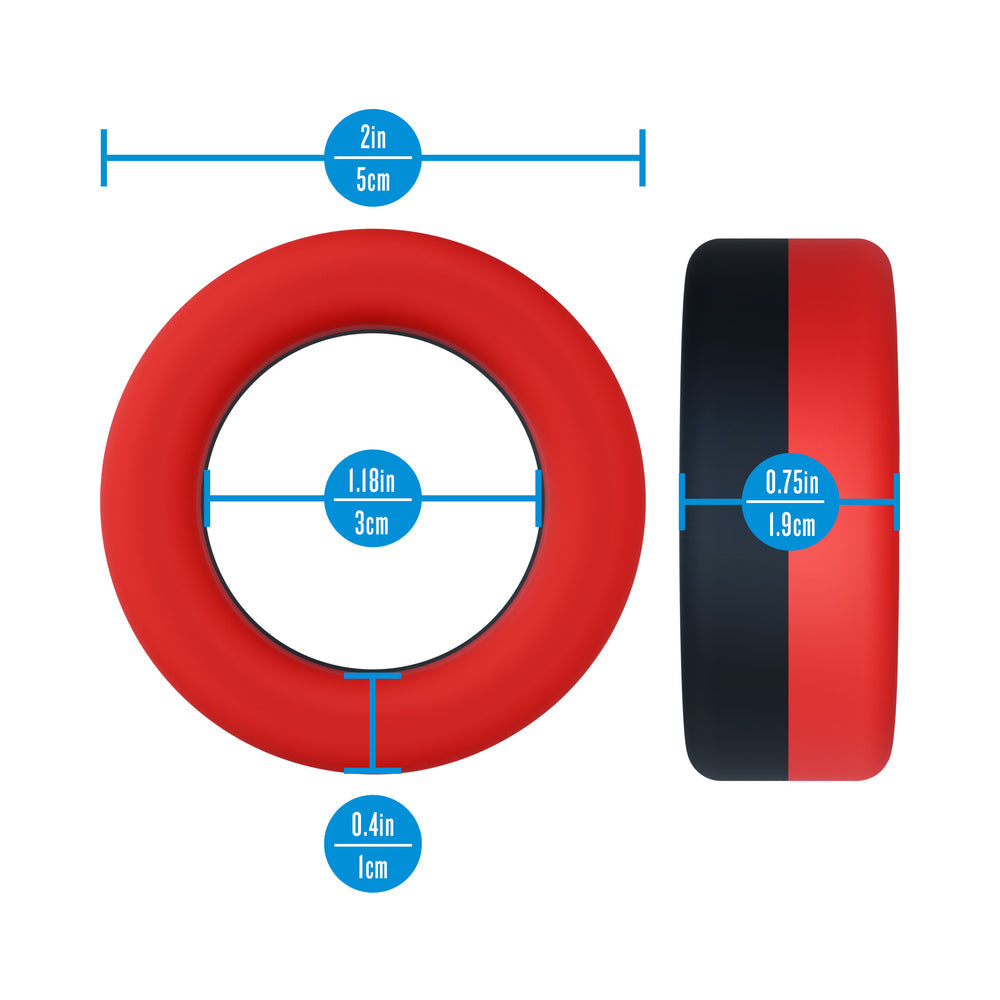 PERFORMANCE PLUS TAKEOFF RED/BLACK