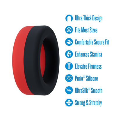 PERFORMANCE PLUS TAKEOFF RED/BLACK