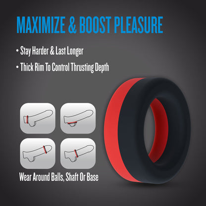 PERFORMANCE PLUS TAKEOFF RED/BLACK