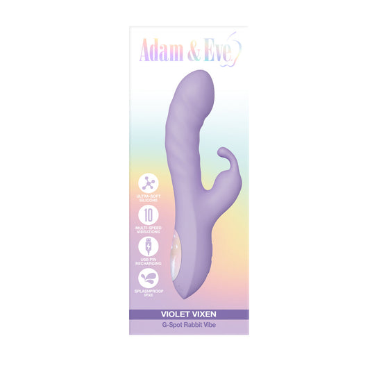 ADAM & EVE - VIOLET VIXEN G-SPOT RABBIT VIBE