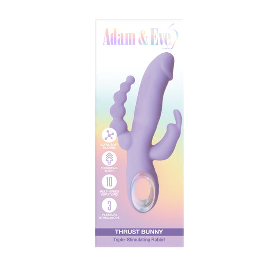 ADAM & EVE - THRUST BUNNY TRIPLE-STIMULATING RABBIT