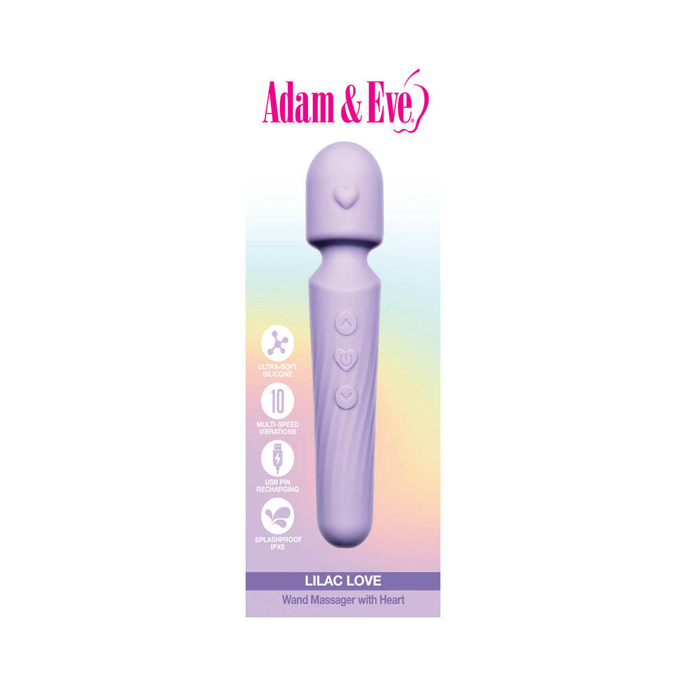 ADAM & EVE LILAC LOVE WAND