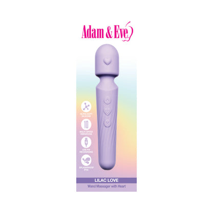 ADAM & EVE LILAC LOVE WAND