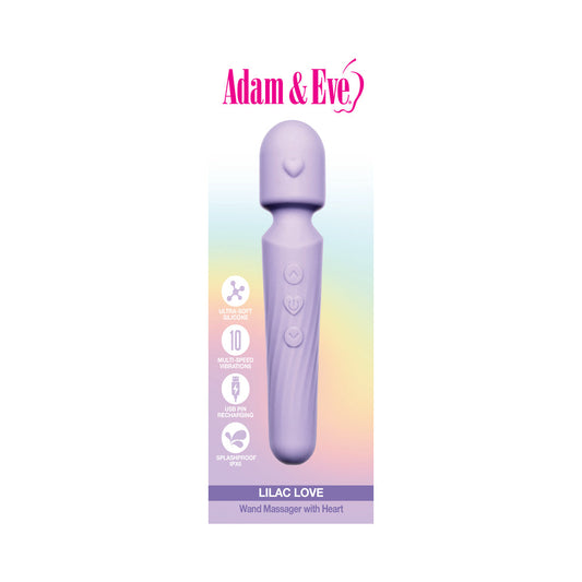 ADAM & EVE LILAC LOVE WAND