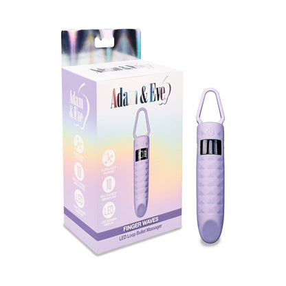 ADAM & EVE - FINGER WAVES LED BULLET VIBE