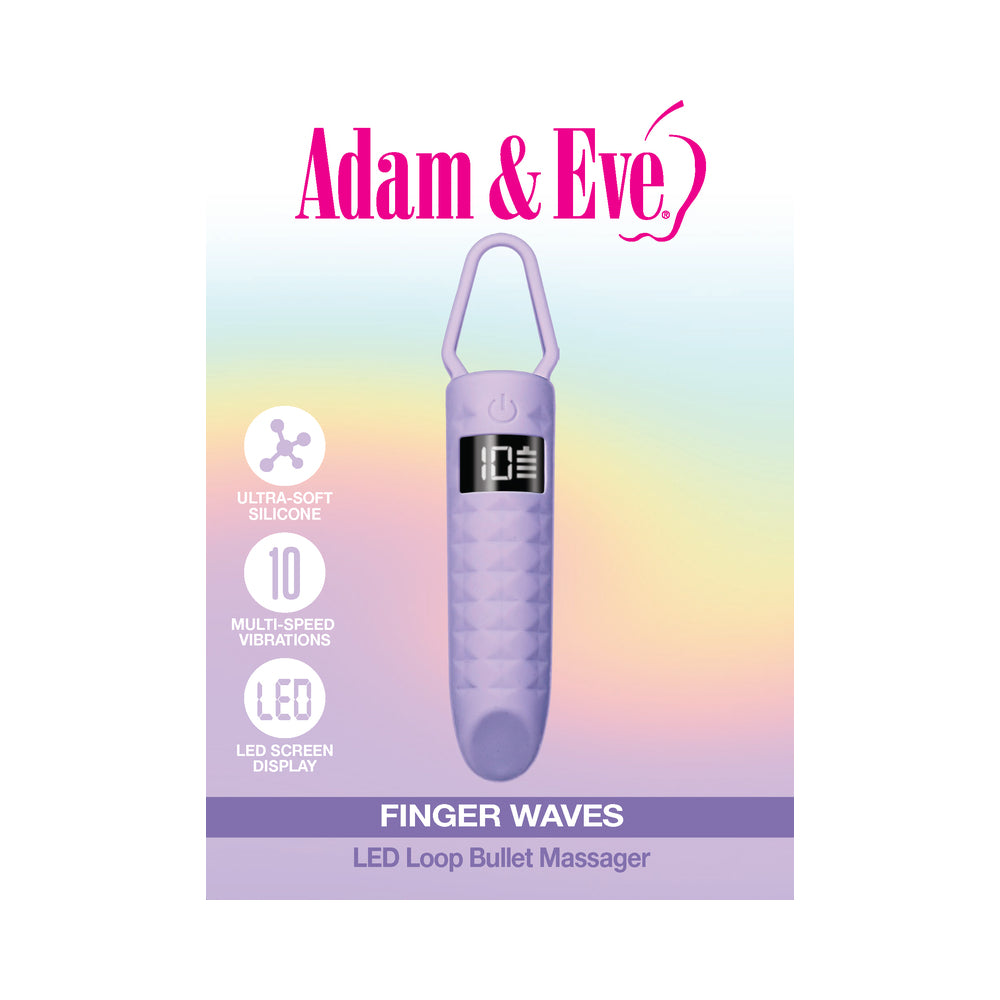 ADAM & EVE FINGER WAVES LED BULLET VIBE
