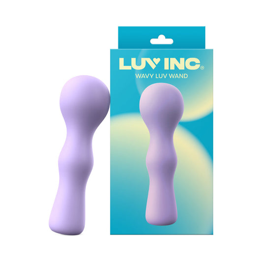 LUV INC WW37: WAVY LUV WAND LIGHT PURPLE