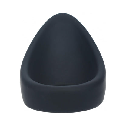 LEVELZ TEARDROP SILICONE COCK RING BLACK