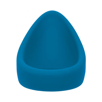 LEVELZ TEARDROP SILICONE COCK RING TEAL
