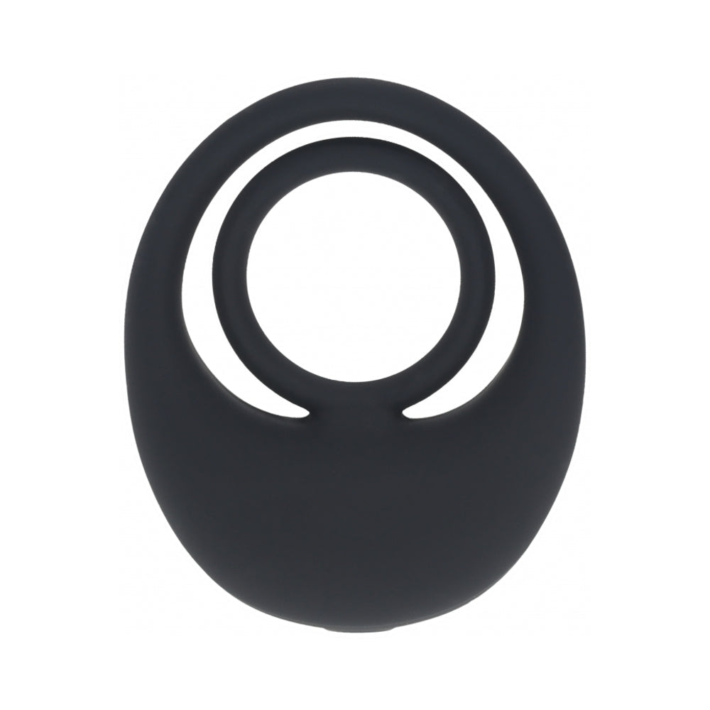 SHOTS - LEVELZ VIBRATING LIQUID SILICONE COCK & BALL RING