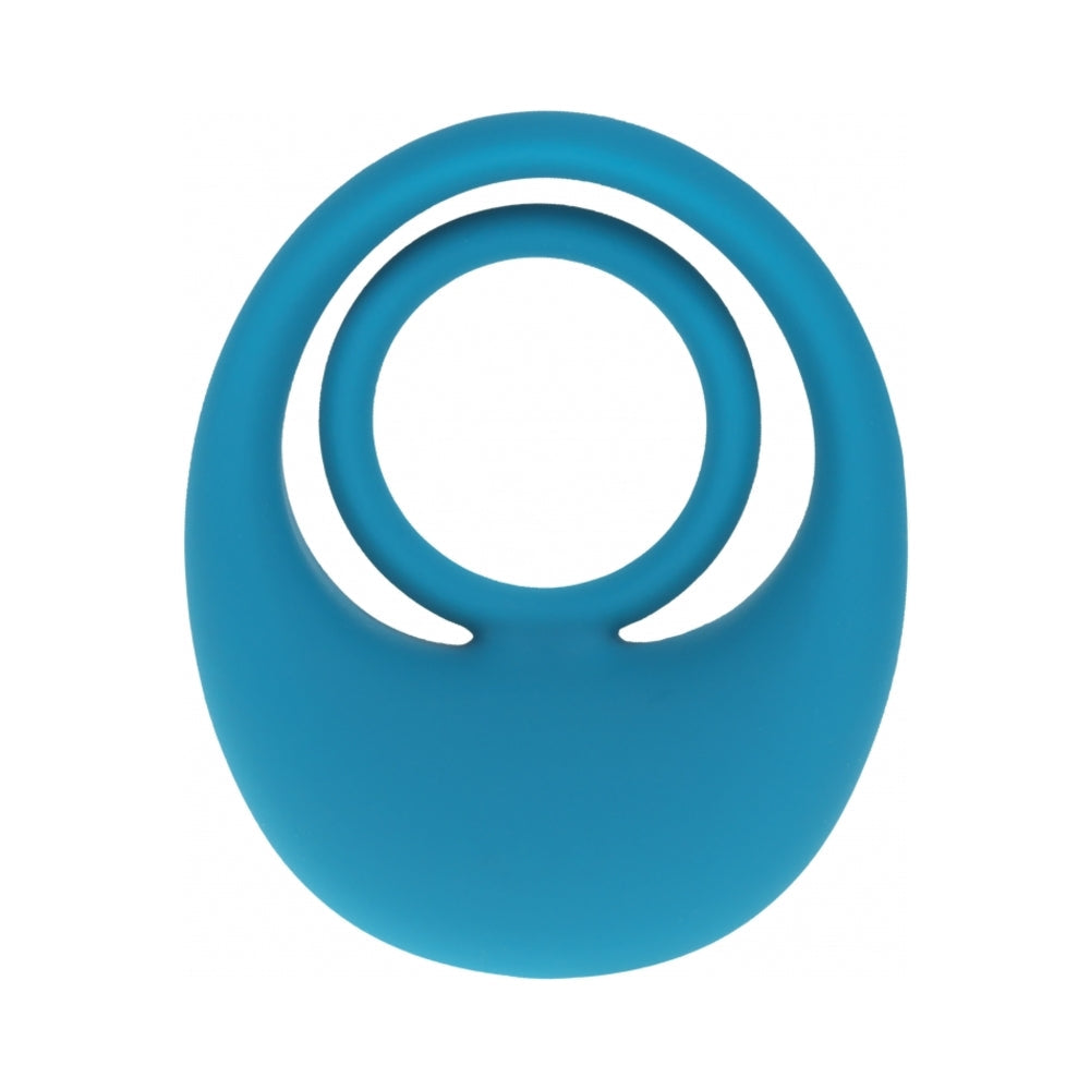 SHOTS - LEVELZ VIBRATING LIQUID SILICONE COCK & BALL RING