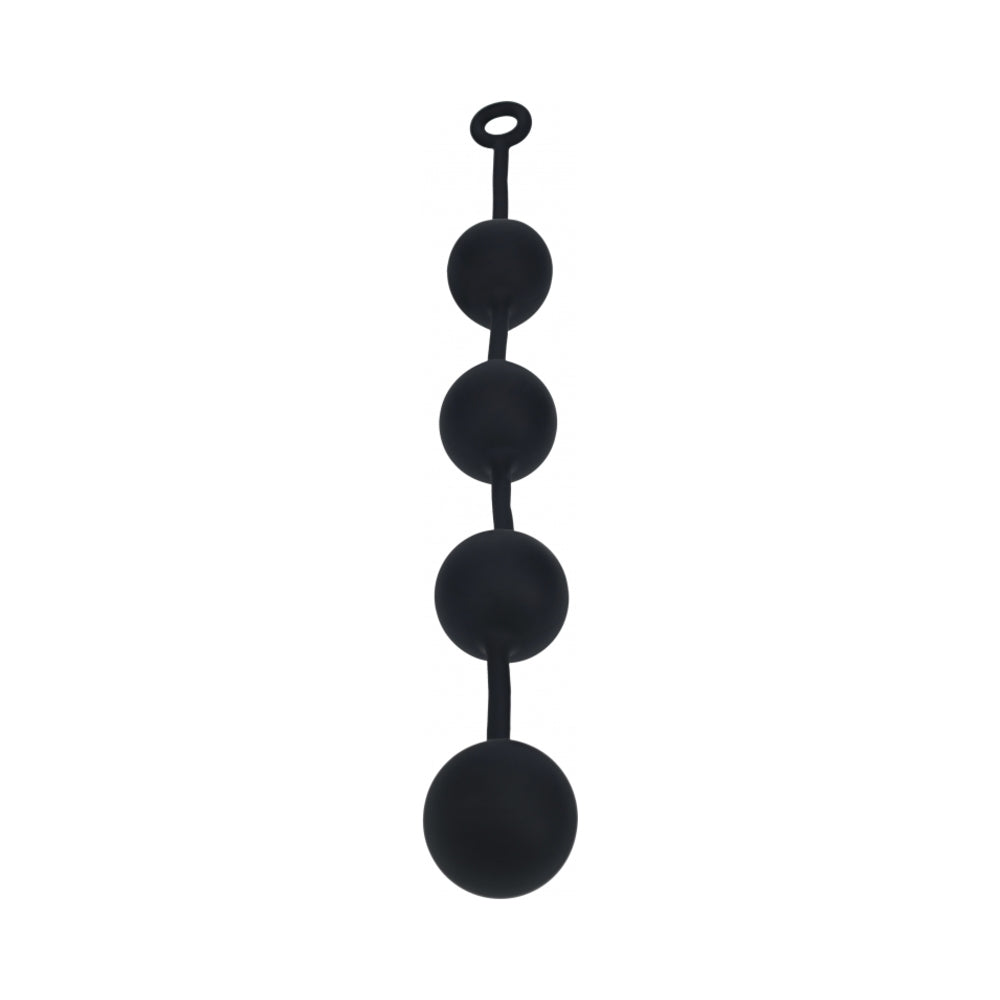 SHOTS - LEVELZ ROUND SILICONE ANAL BALLS XXLARGE 60 MM