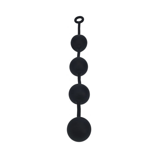 SHOTS - LEVELZ ROUND SILICONE ANAL BALLS XXLARGE 60 MM