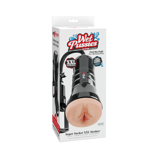 PDX EXTREME WET PUSSIES SUPER SUCKER XXL STROKER LIGHT