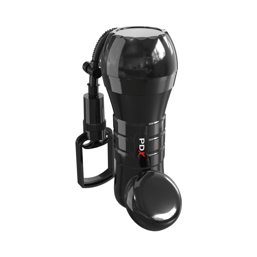 PDX EXTREME WET PUSSIES SUPER SUCKER XXL STROKER BROWN