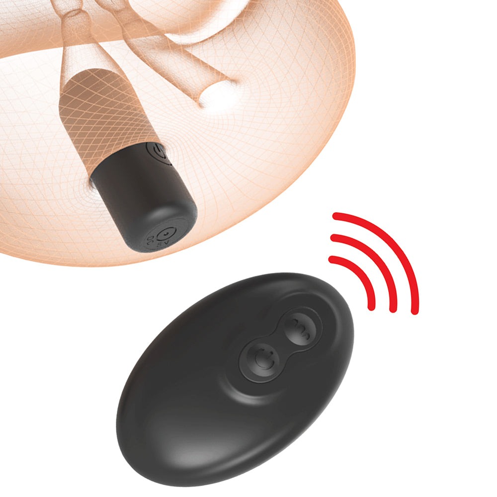 PDX BRANDS - PDX PLUS DOUBLE POUNDER VIBRATING SQUEEZE STROKER LIGHT