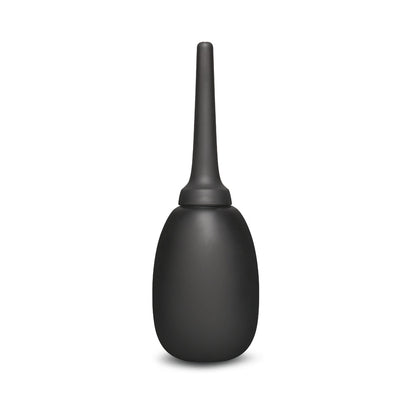 B-VIBE - DUCHA ANAL DE SILICONA FLEXIBLE NEGRA
