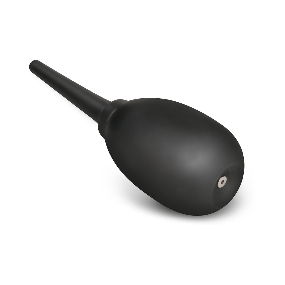 B-VIBE - DUCHA ANAL DE SILICONA FLEXIBLE NEGRA