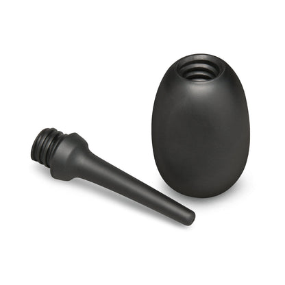 B-VIBE - DUCHA ANAL DE SILICONA FLEXIBLE NEGRA